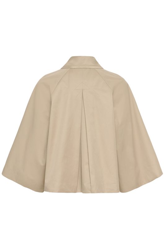Hinona Cape Jacket Sandstone 