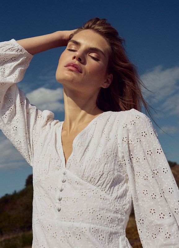 Lilith Maxi Dress White 