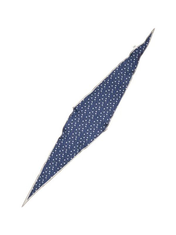 Hearta Tulip Diamond Scarf Navy Blue 