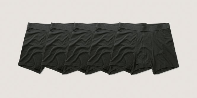 Hovedbilde 5PK Base Bamboo Boxer Black 