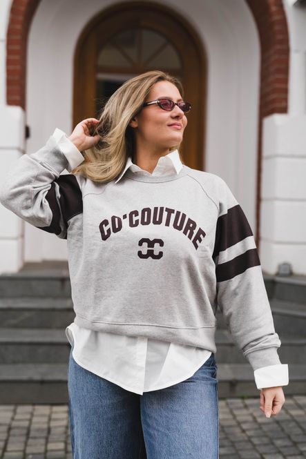 Hovedbilde Eris College Sweat Grey Melange