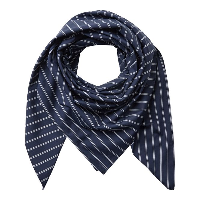 Hovedbilde Somo Stripe Scarf Navy 