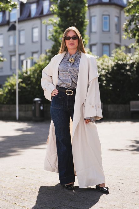 Hovedbilde Atari Oversized Trenchcoat Dove White