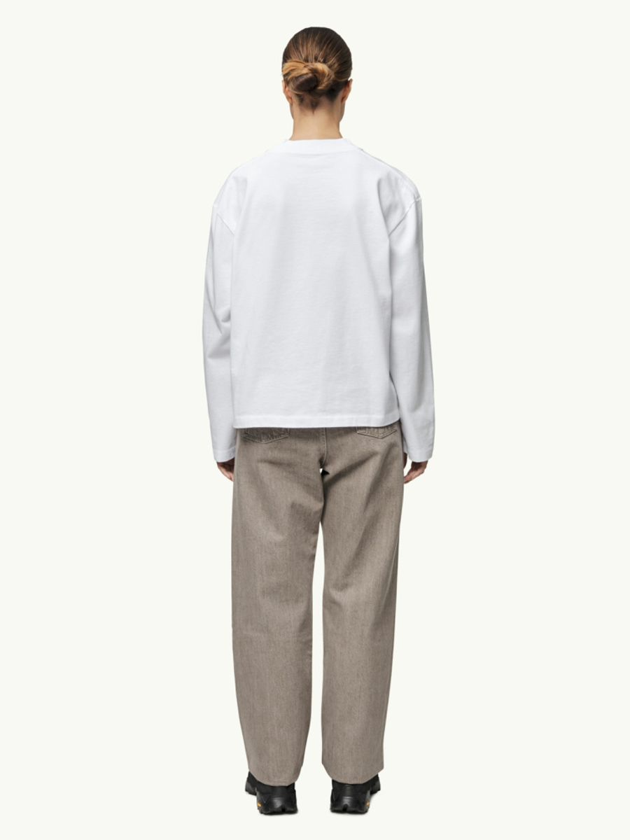 Staple 02 Longsleeve White 