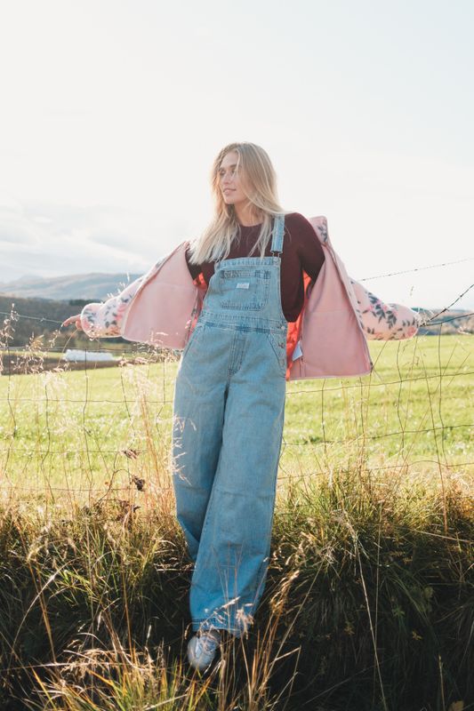 XL Overalls Invested Indigo Light Wash