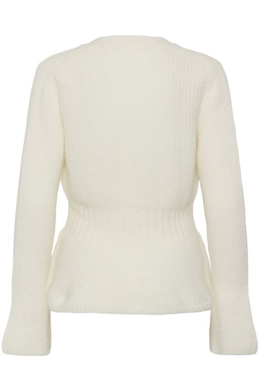 Domino Cardigan Eggnog 