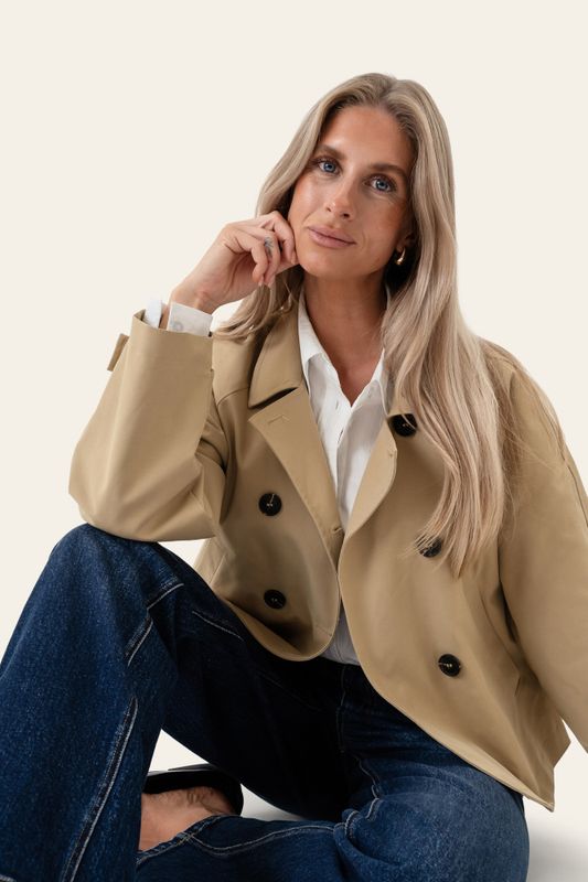 Lunaic Trenchcoat Dark Beige
