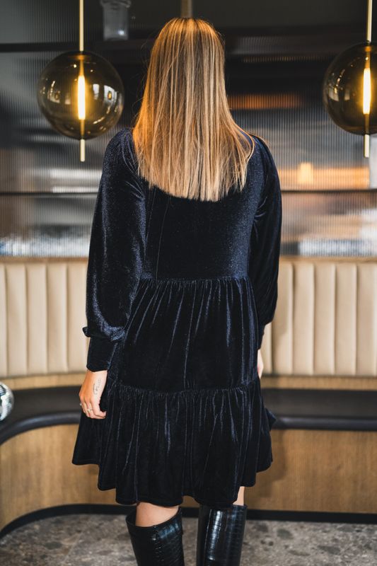 Viggase Dress Dark Navy