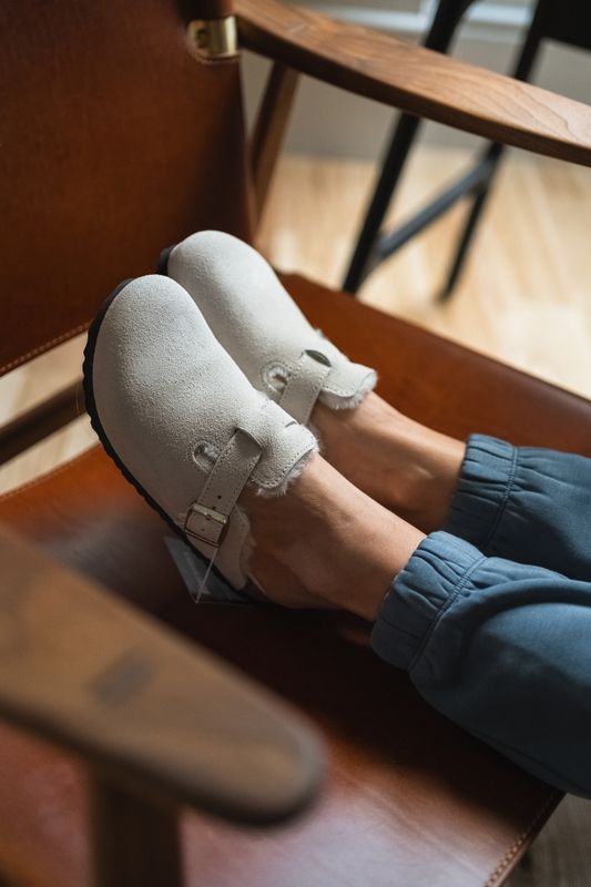 Boston Shearling Antique White 