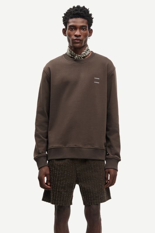 Joel Crew Neck 11414 Turkish Coffee 