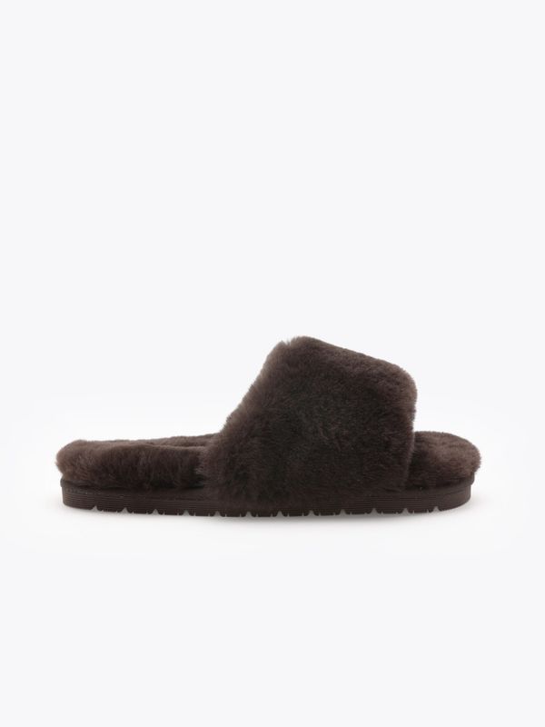Cabina Slipper Dark Brown