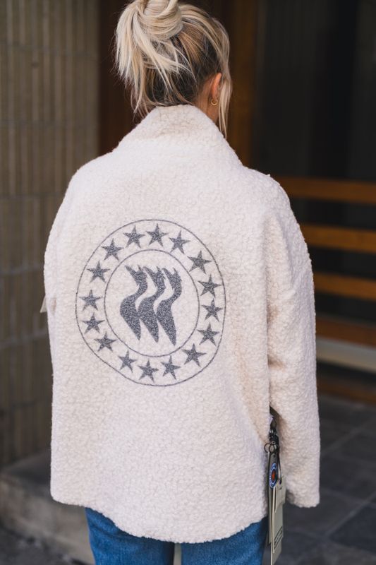 Nini Half Zip White 