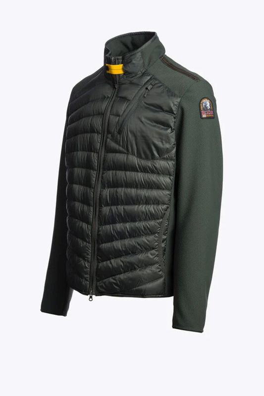 Jayden Man Fleece/Nylon Jacket Green Gables 