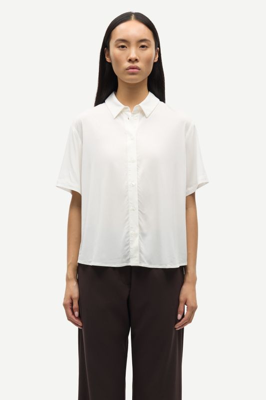 Saminna SS Shirt 9942 Clear Cream 