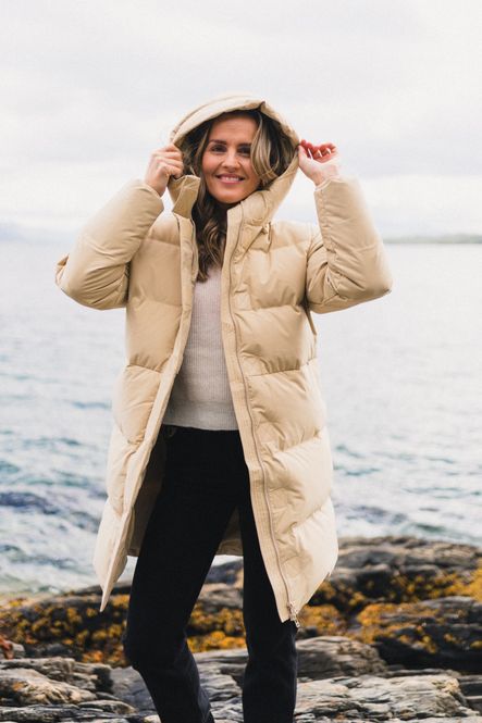 Hovedbilde Loen Down Jacket Beige