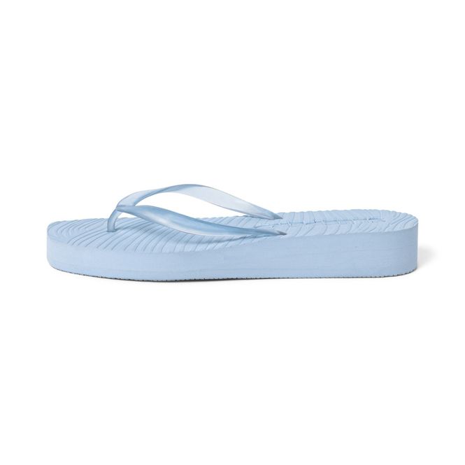 Hovedbilde Tapered Platform Flip Flops Trans Blue 