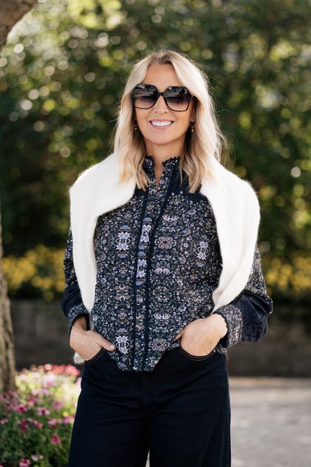 Hovedbilde Tillo LS Shirt Navy Blazer