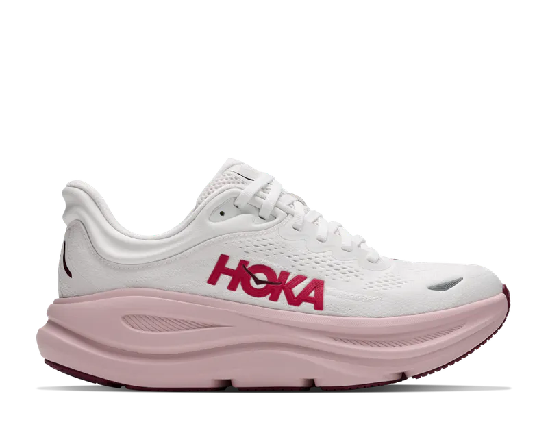 W Bondi 9 Wide White/Pink Opal 