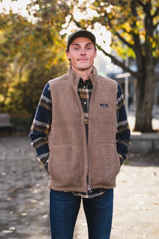 Patch Teddy Vest Caribou 