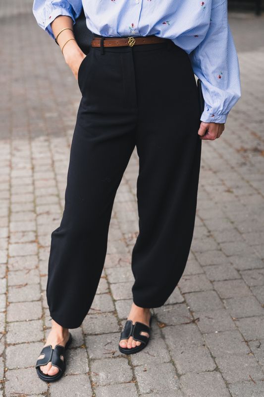 Carlien Trousers Black 