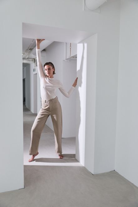 Hovedbilde Panel Pant Sand 