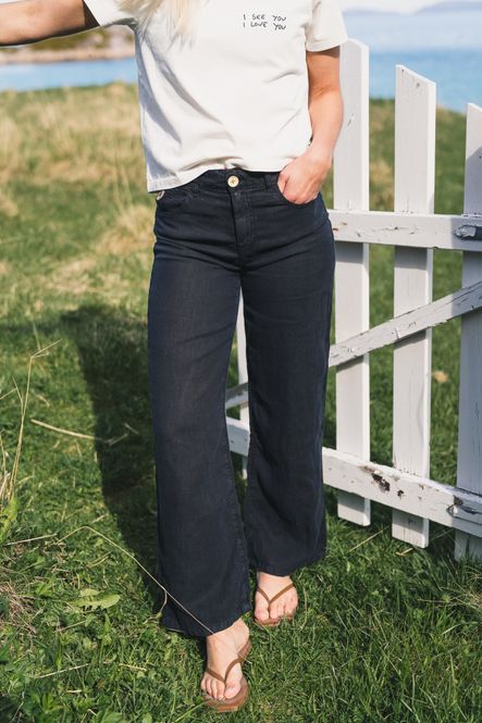 Hovedbilde Culotte Linen Summer Navy 