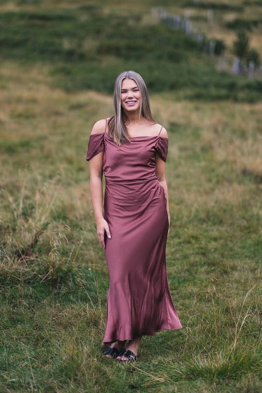 Lyra Dress Terracotta 