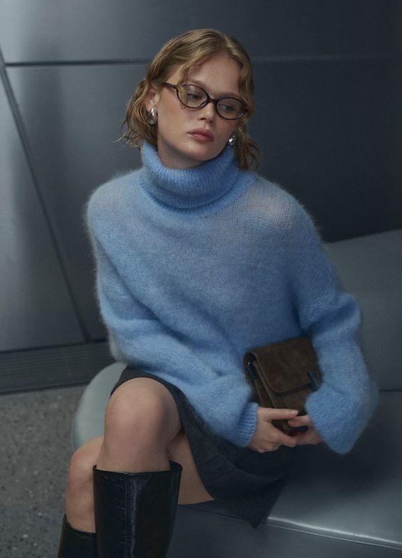 Marlena Knit Baby Blue 