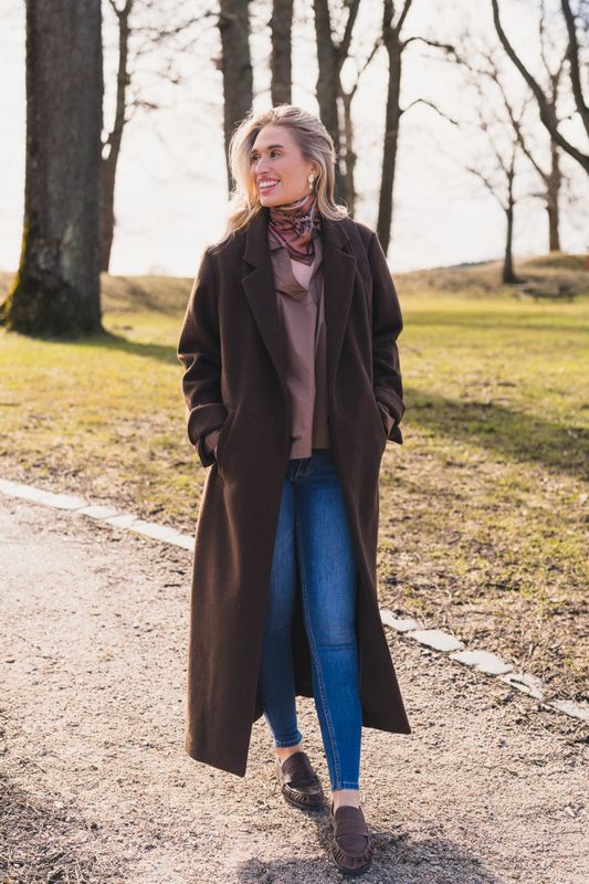 Mathea Coat Dark Earth 