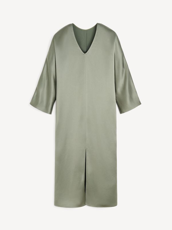 Lucina Dress Deep Lichen Green 