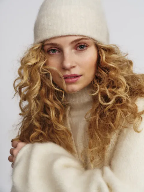Hovedbilde Silje Chunky Hat Bright White 