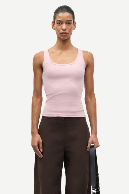 Hovedbilde Saamanza Tank Top 7542 Bleached Mauve 