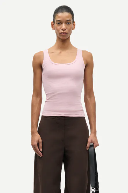 Hovedbilde Saamanza Tank Top 7542 Bleached Mauve 
