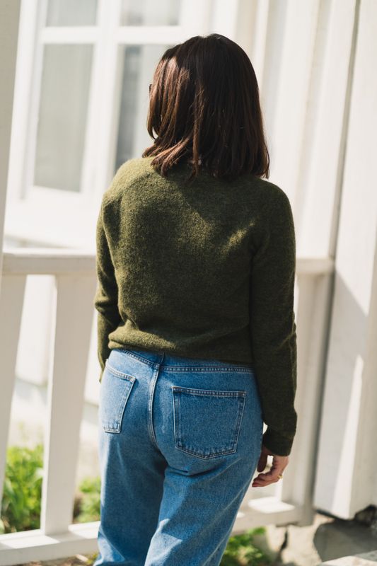 Fiona Dark Green Melange 