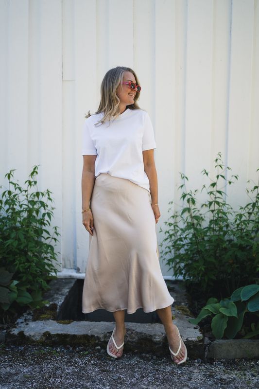 Bovary Skirt Champagne