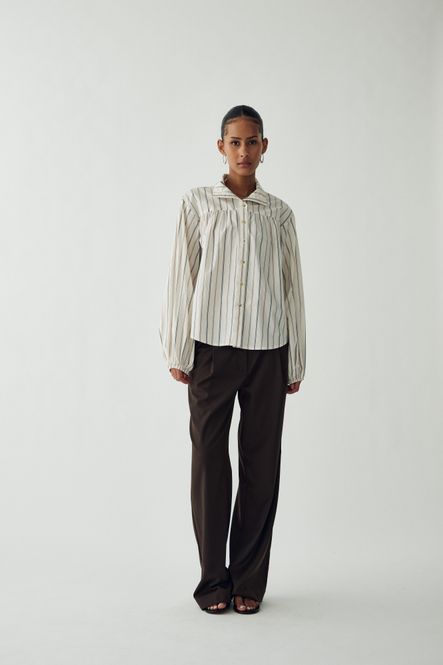 Hovedbilde Naomia Shirt Ellington White Stripe