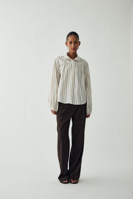 Naomia Shirt Ellington White Stripe
