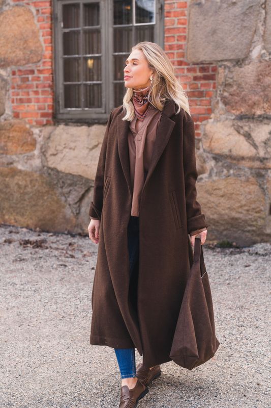 Mathea Coat Dark Earth 