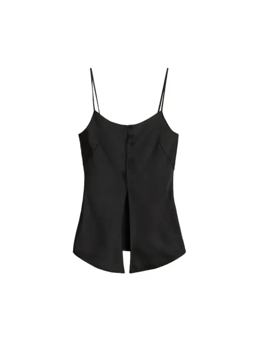 Hovedbilde Emilia Button Top Black 