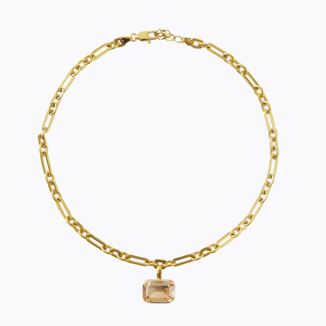 Hovedbilde Lydia Chain Necklace Gold Golden Shadow 
