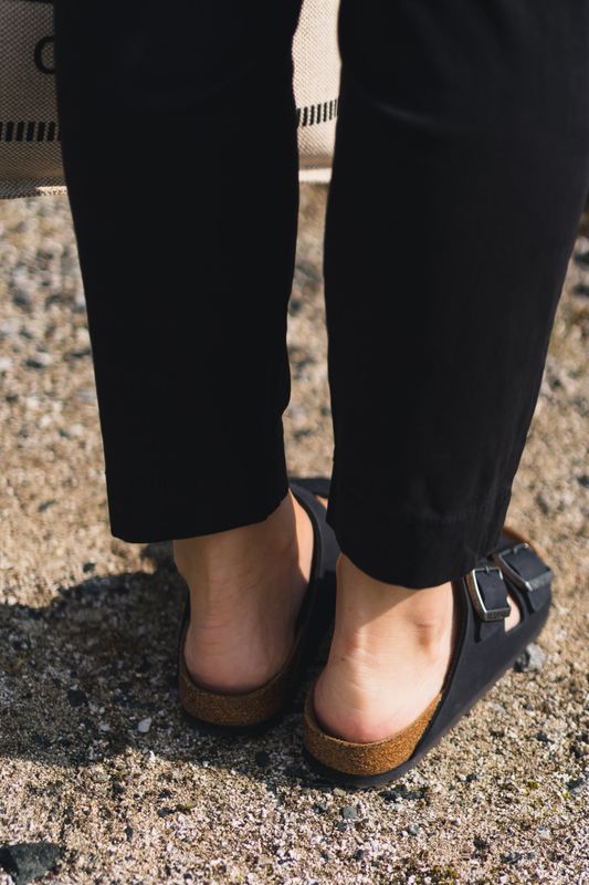 Arizona Soft Footbed Oiled Leather Black 