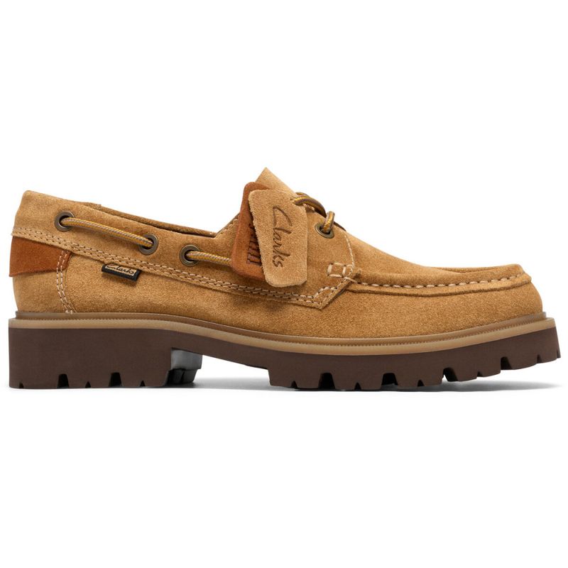 Cleyhill Boat G Wheat Suede 
