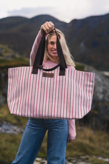Hovedbilde Bang Stripe Tote Bag Pink Mix 