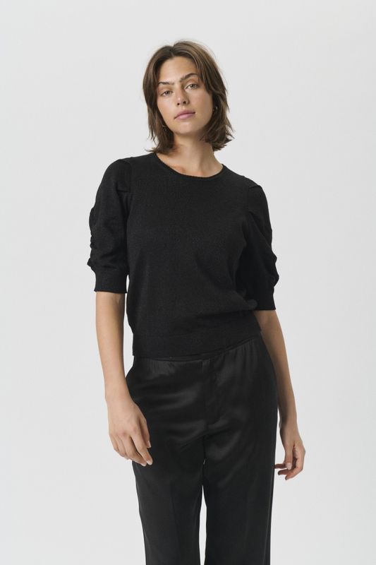 Varaia Pullover Black With Lurex