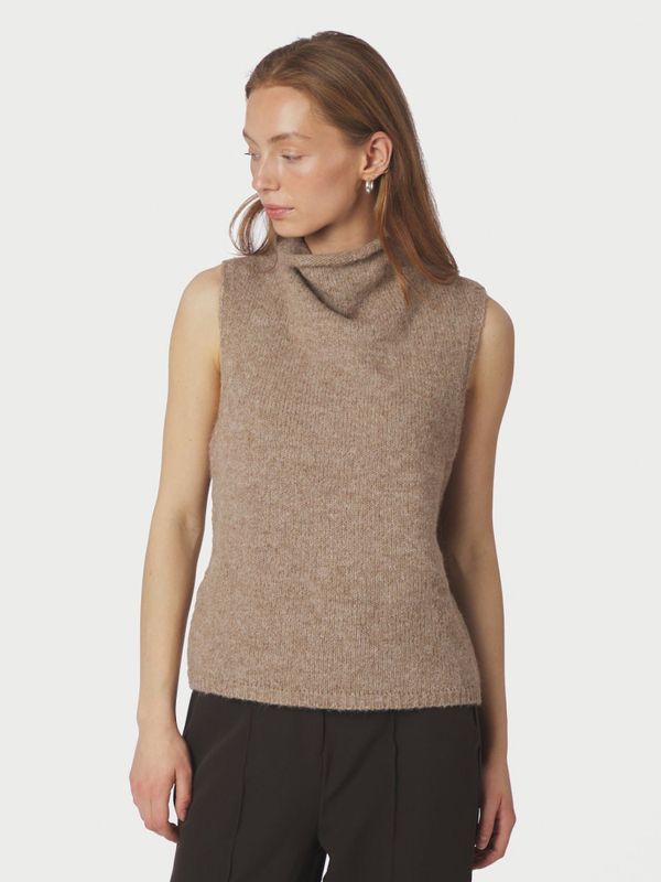 Odelia Knit Top Dark Sand 
