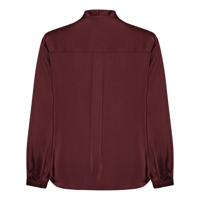 Jody Blouse Semi Rich Wine