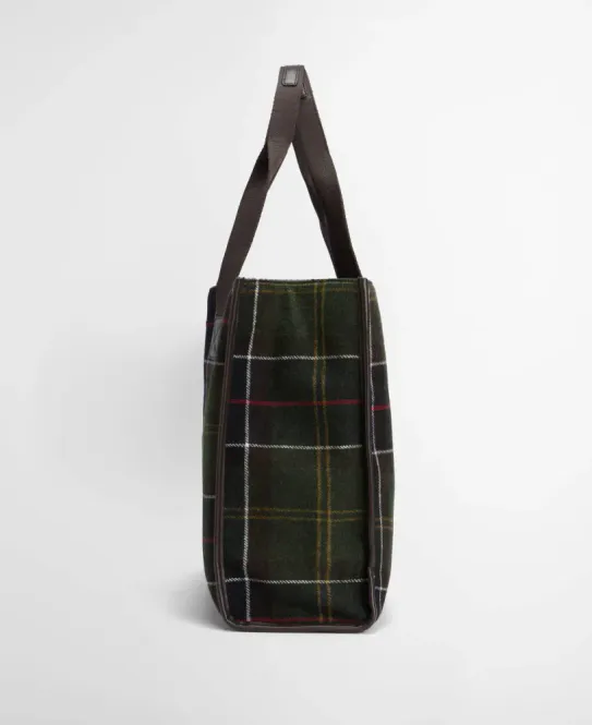 Hovedbilde Turnberry Tartan Tote Bag Olive 