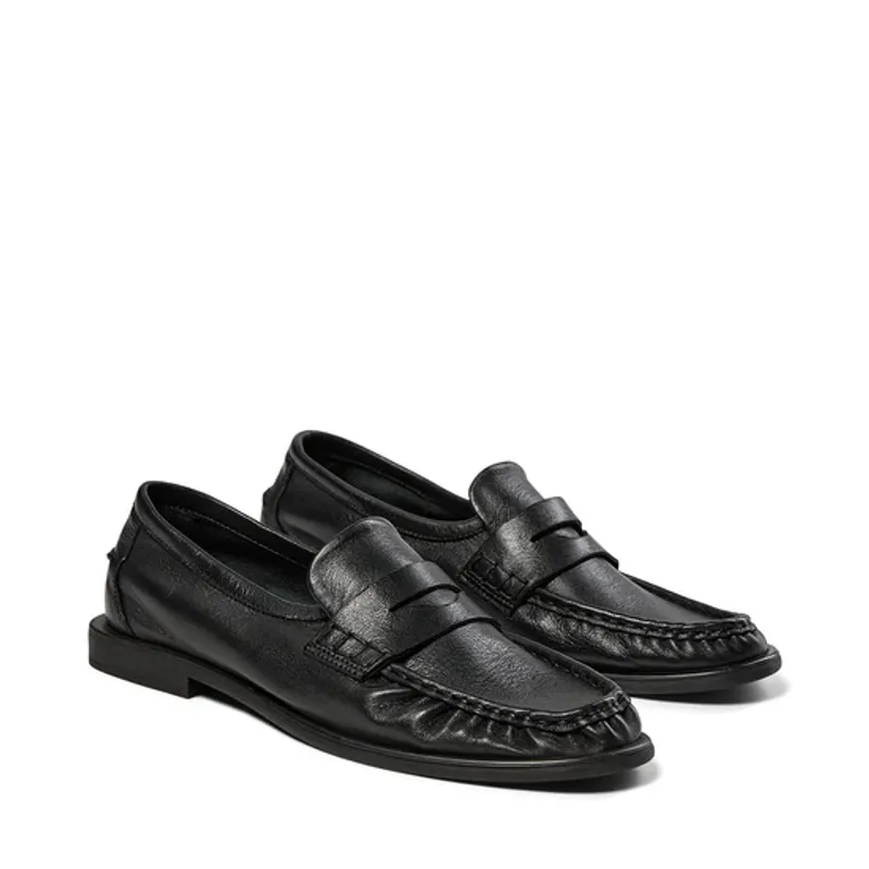 Paelmira Leather Black 