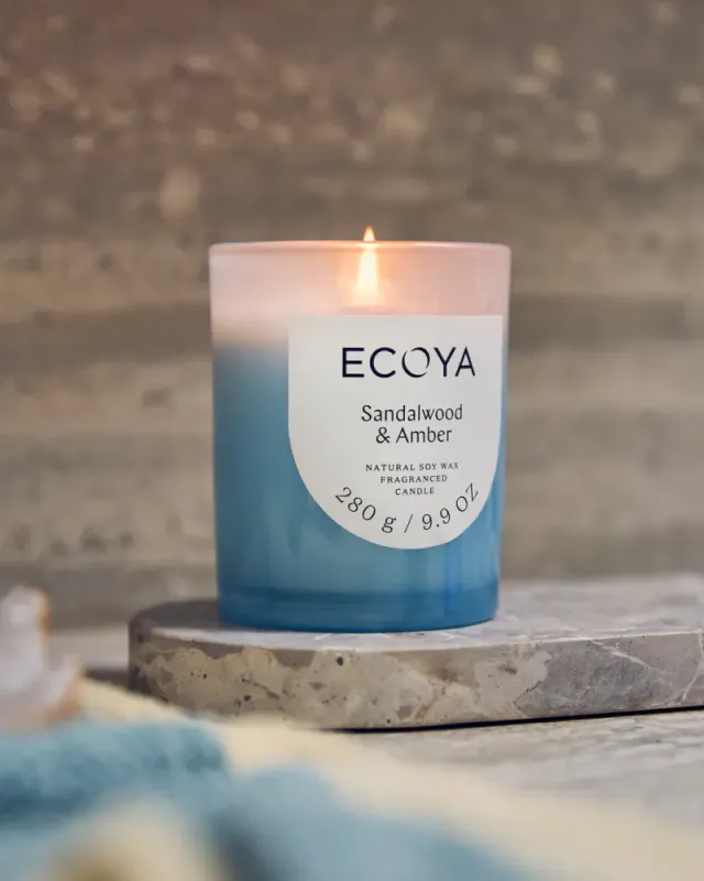Metro Candle Sandalwood & Amber
