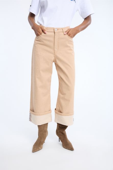 Hovedbilde Navona Pants Stripe Camel 